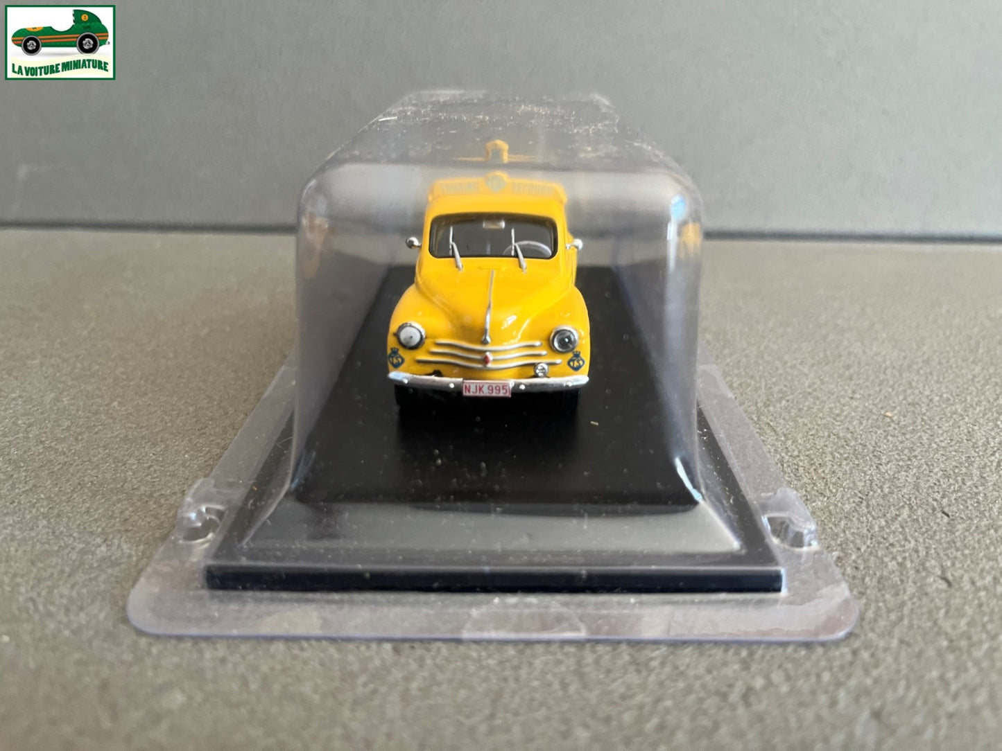 Voiture Miniature Renault 4CV Secours Belge 1958 Eligor au 1/43