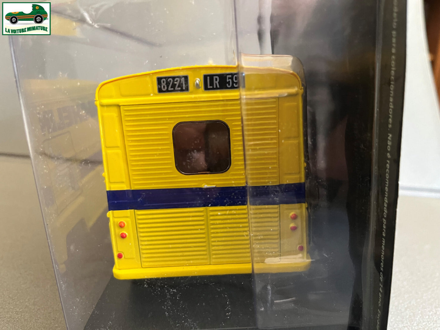 Voiture miniature Camion Citroen Type H 1962 Michelin Test Hachette 1/24