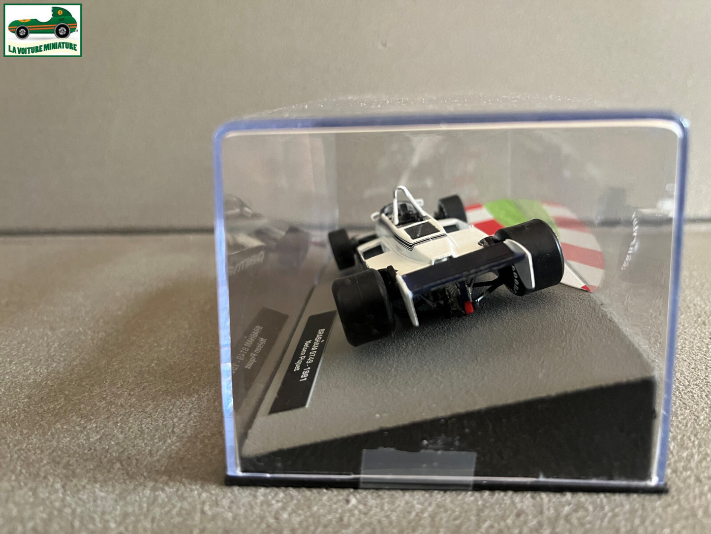 Voiture miniature Formule 1 F1 Brabham BT49 1981 Piquet au 1/43