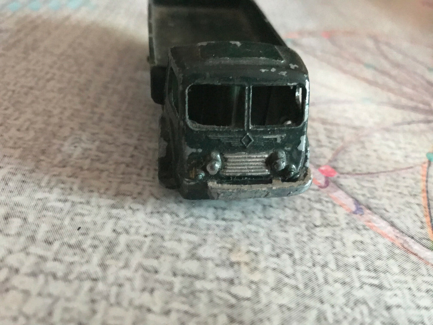 Ancienne Voiture Miniature Le Camion 7 T Renault Epave CIJ ?