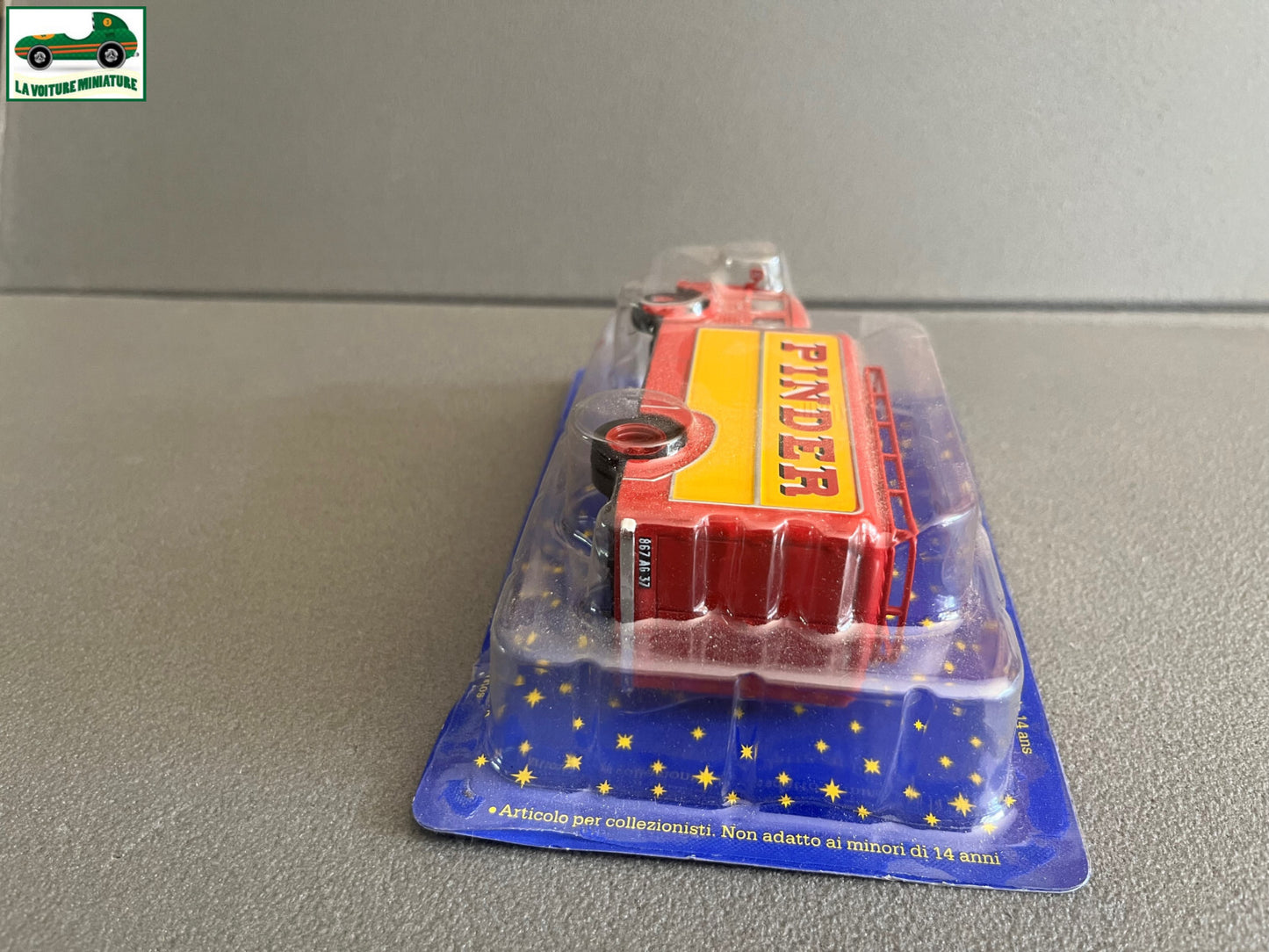 Voiture Miniature Simca Cargo Frigo N°26 Cirque Pinder Altaya 1/50