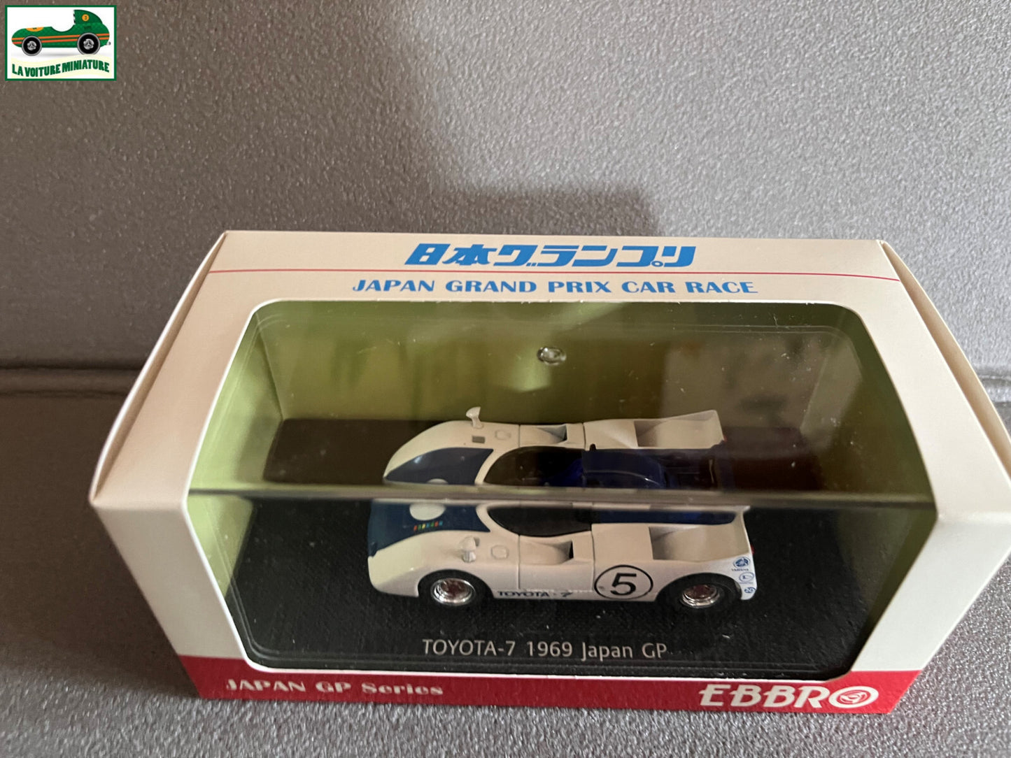 Voiture Miniature Toyota 7 1969 Japan Gp Ebbro au 1/43