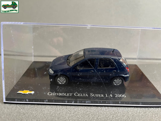 Voiture miniature Américaine Chevrolet Celta Super 1.4 2006 Opel Corsa au 1/43