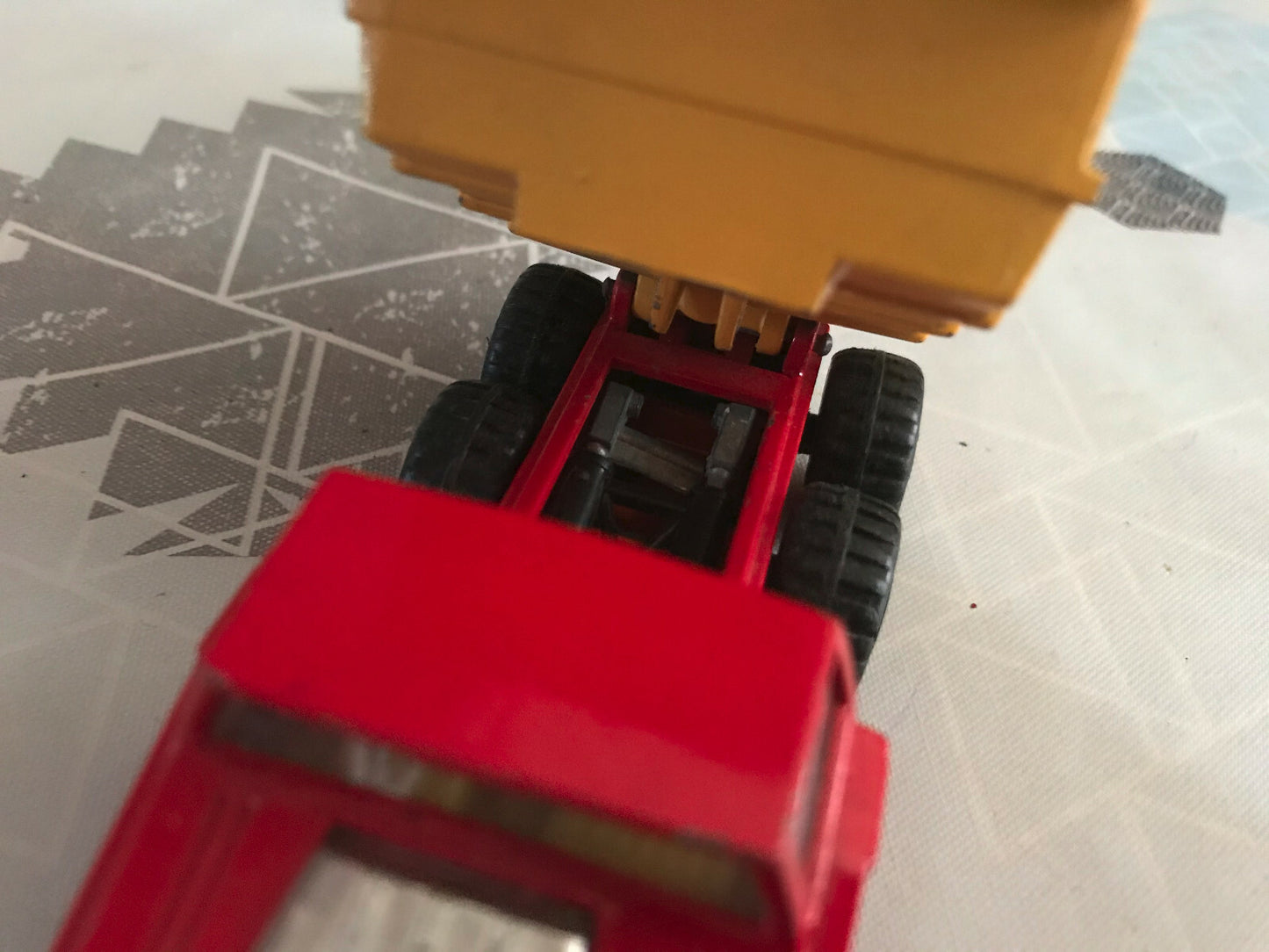 Voiture Miniature Camion Benne Chantier Matchbox SuperKings Big Tipper England