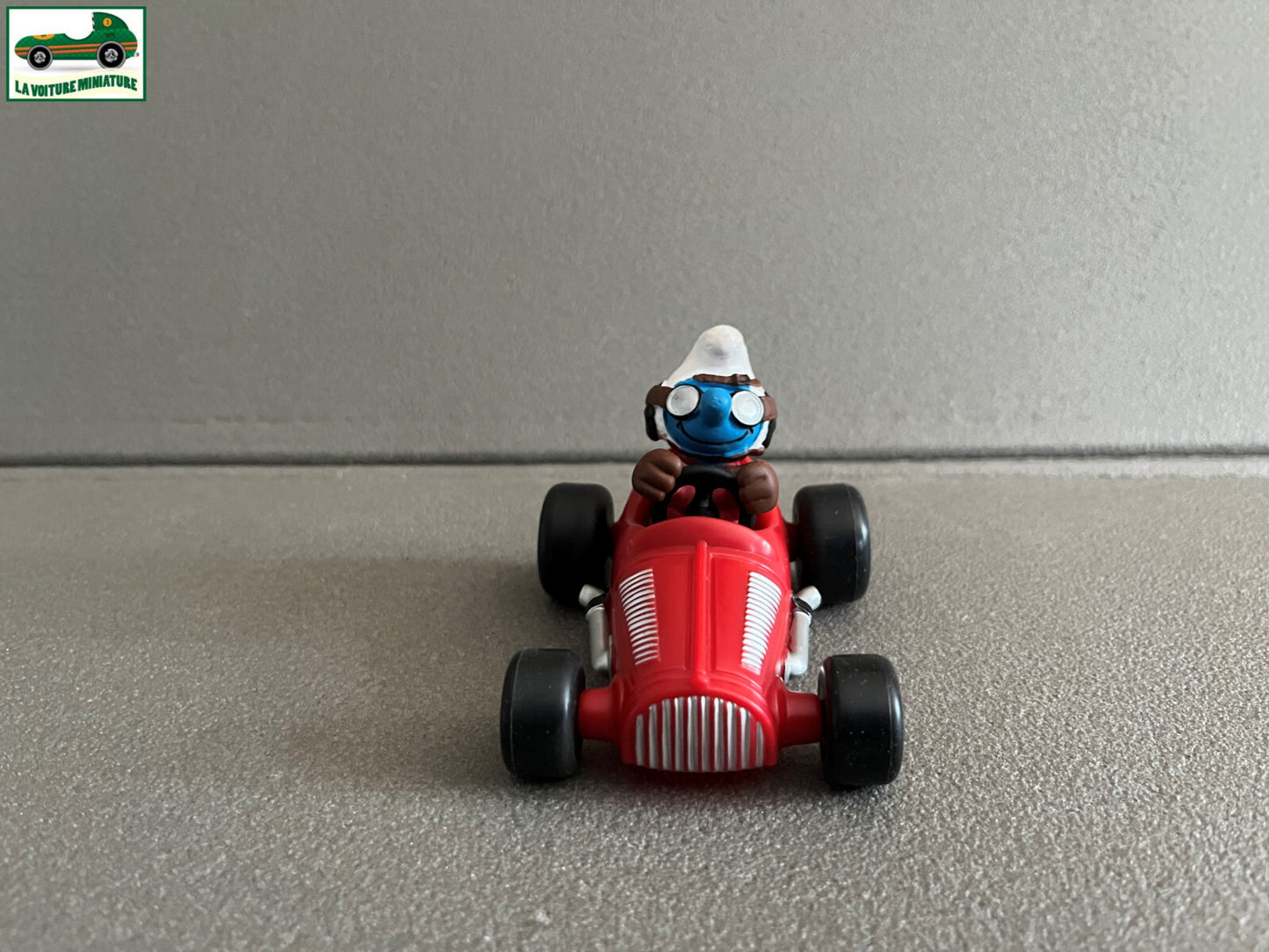 Voiture Miniature Schtroumpf Bolide Rouge Schleich 40255
