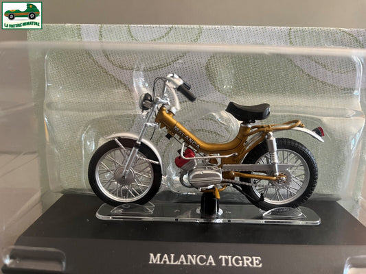 Moto Cyclomoteur miniature Malanca Tigre Leo Models 1/18