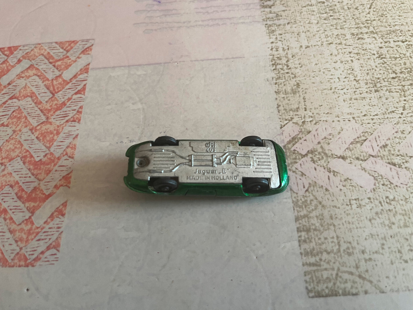 Voiture Miniature Jaguar E Efsi 403 Holland Echelle Type Majorette