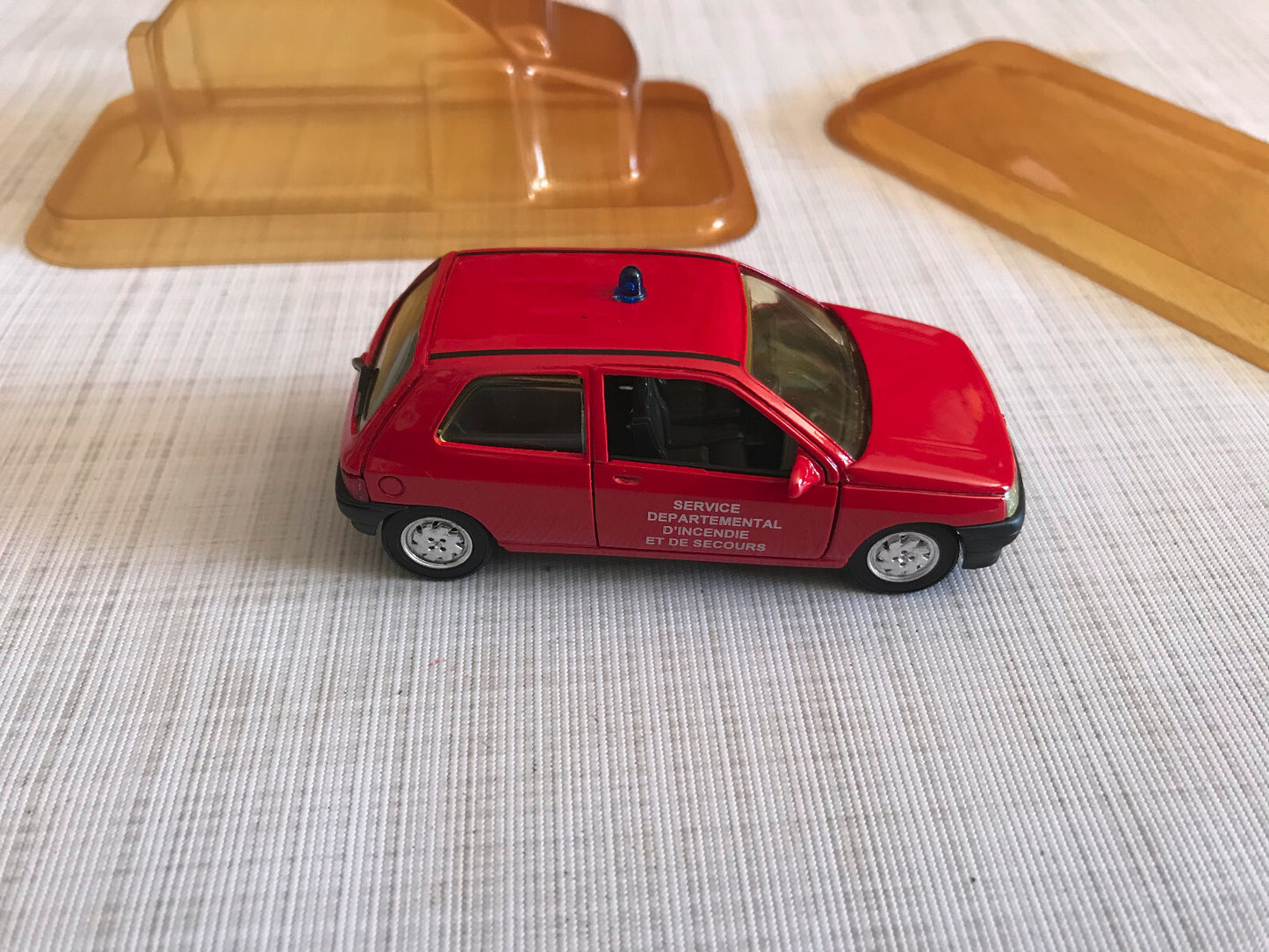 Voiture Miniature Pompiers Renault Clio Solido SDIS au 1/43