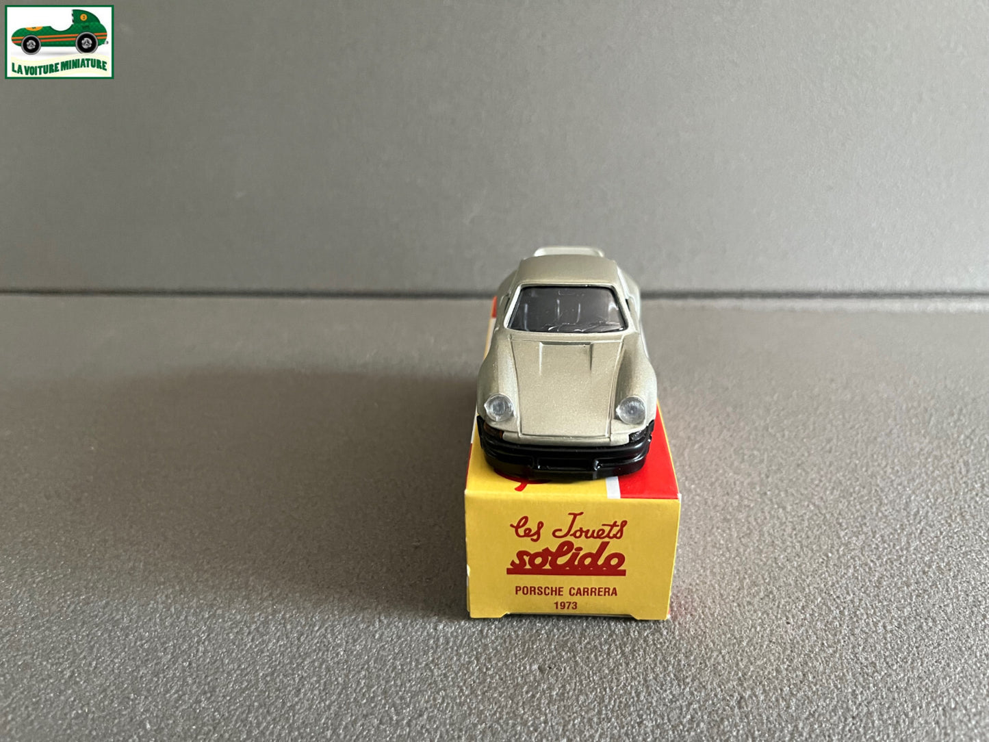 Voiture Miniature Porsche Carrera 1973 Solido Hachette 1/43