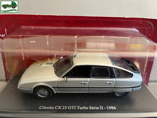 Voiture miniature Citroen CX 25 GTI Turbo Série II 1986 au 1/43