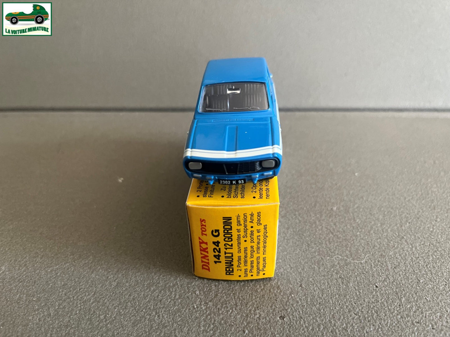 Voiture miniature Renault 12 Gordini Dinky Toys Atlas au 1/43