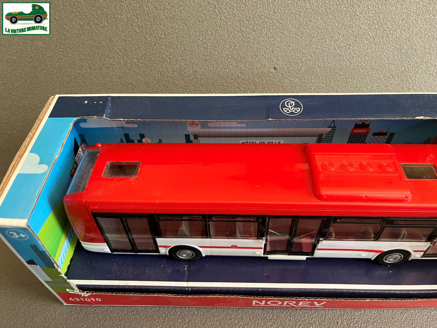 Voiture miniature Autobus Iveco Irisbus Citelis Norev Plastigam au 1/43