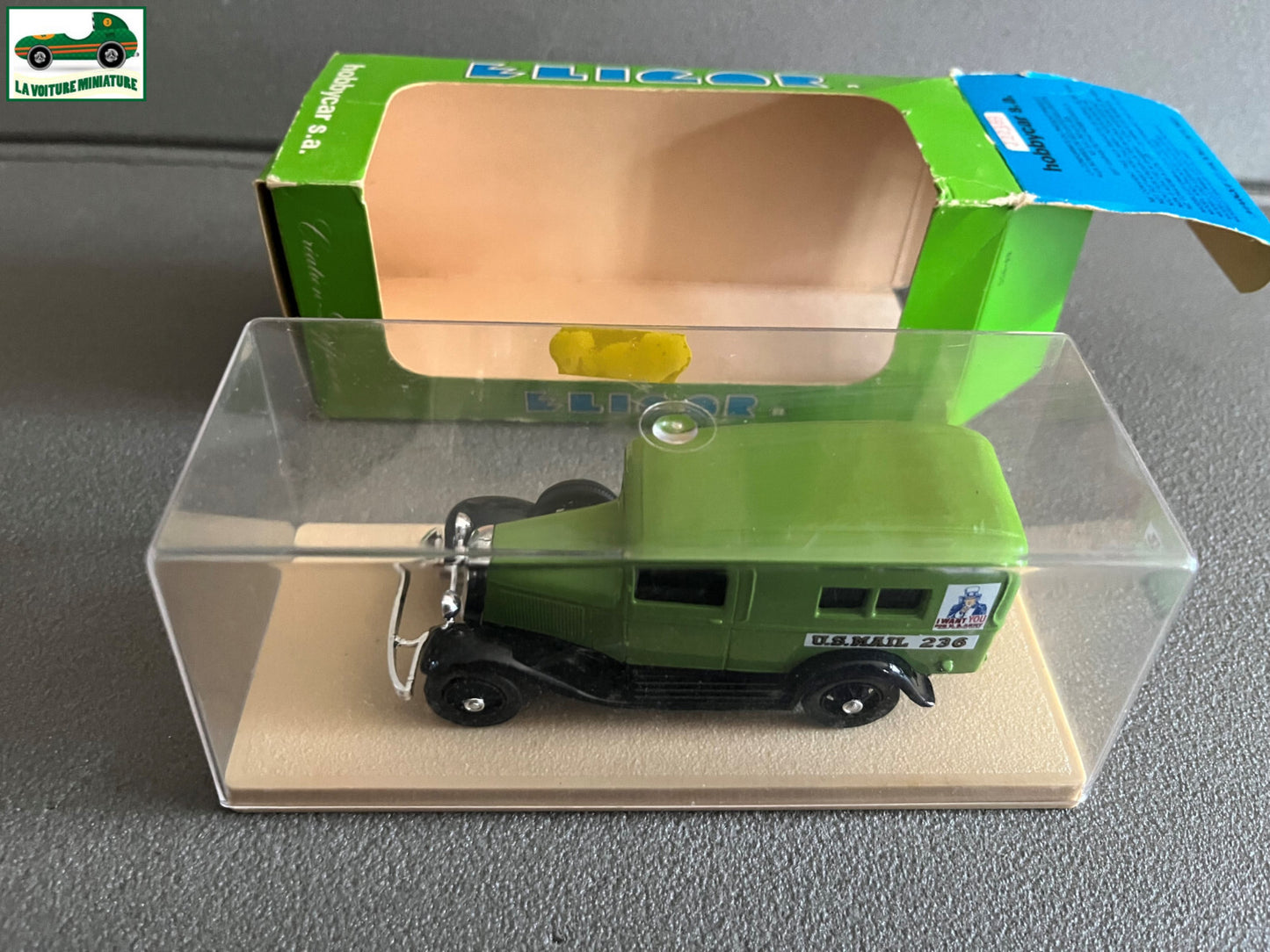 Voiture miniature Ford V8 1934 Fourgon U.S Mail Eligor France au 1/43