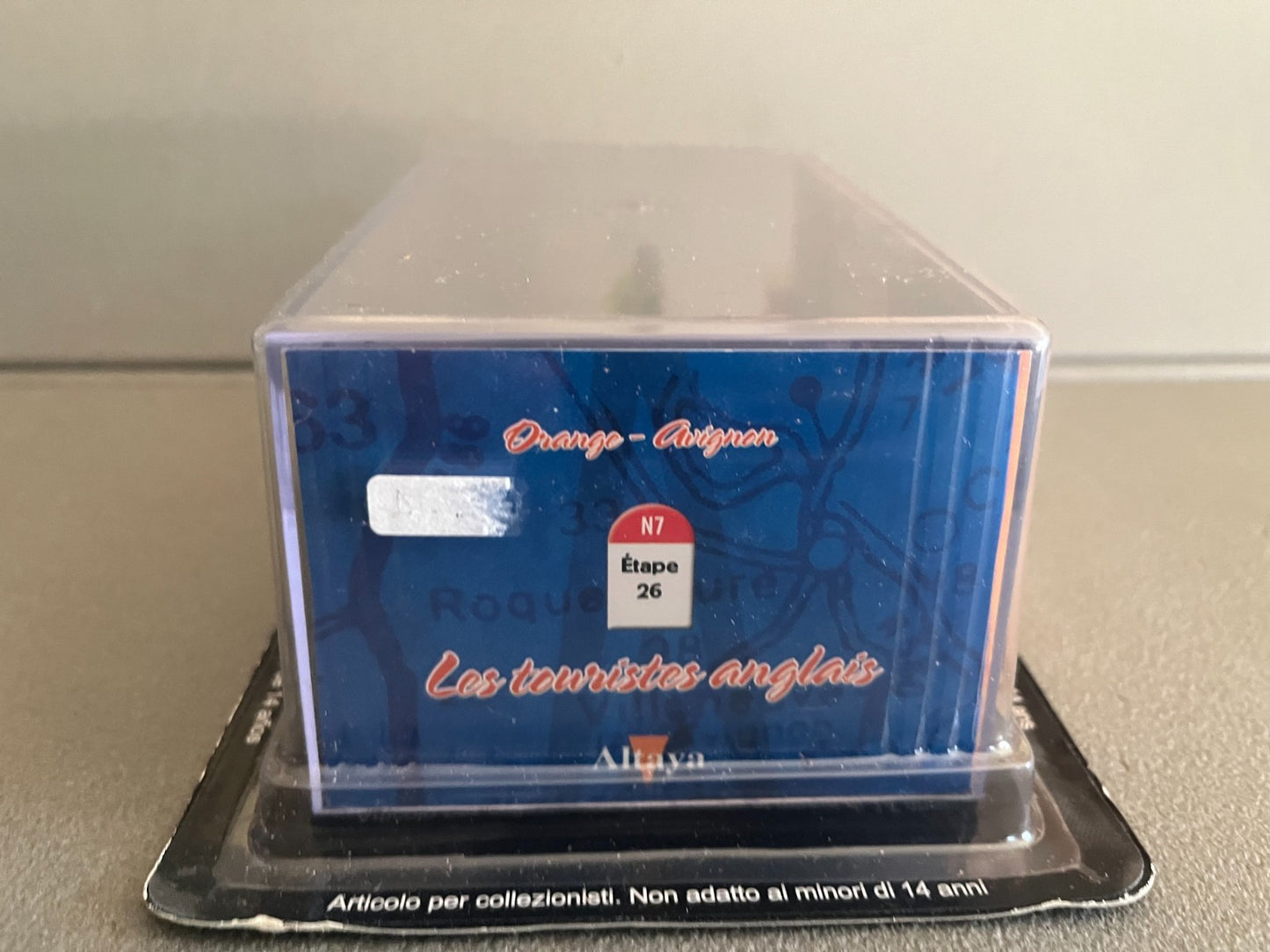 Voiture Miniature Austin Cambridge Etape 26 La Route Bleue RN7 1/43