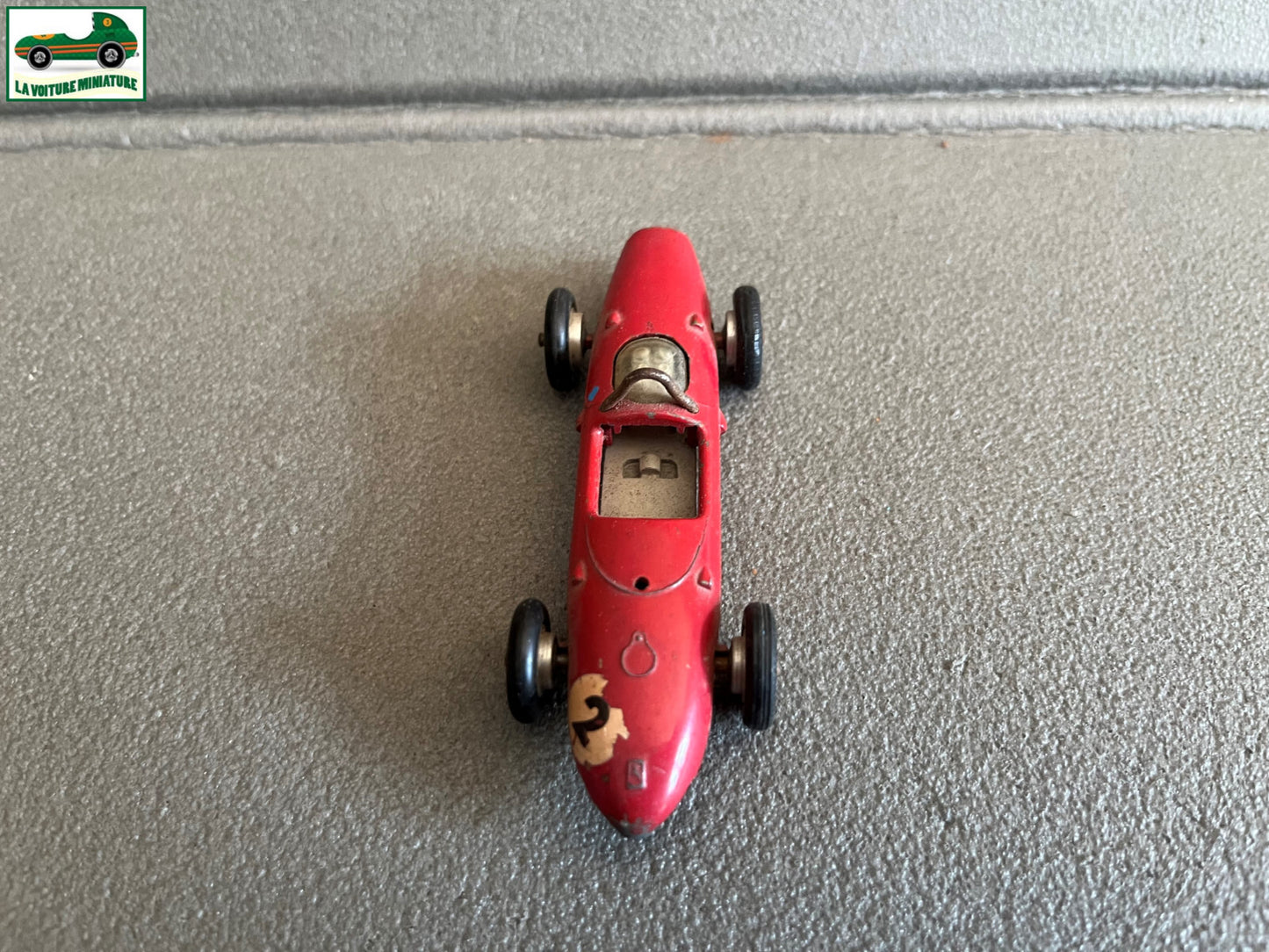 Ancienne Voiture Miniature Ferrari F1 Solido Serie 100 France 1/43 Epave