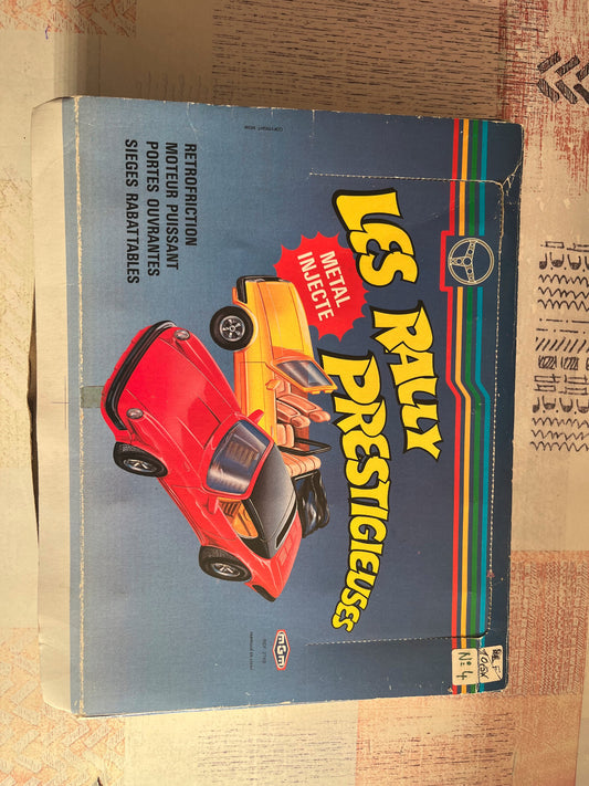 Ancien Jouet Voiture Lot 12 Voiture Les Rally Prestigieuses MGM REF 2748