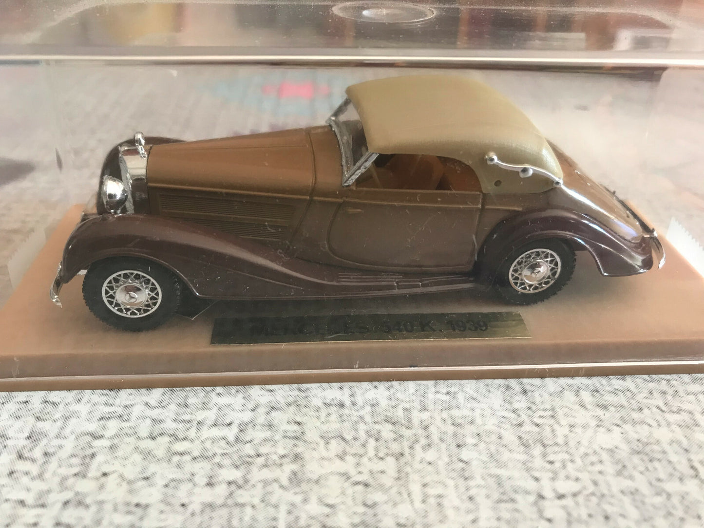 Voiture Miniature Mercedes Benz 540 K 1939 67 Solido Age D'or au 1/43