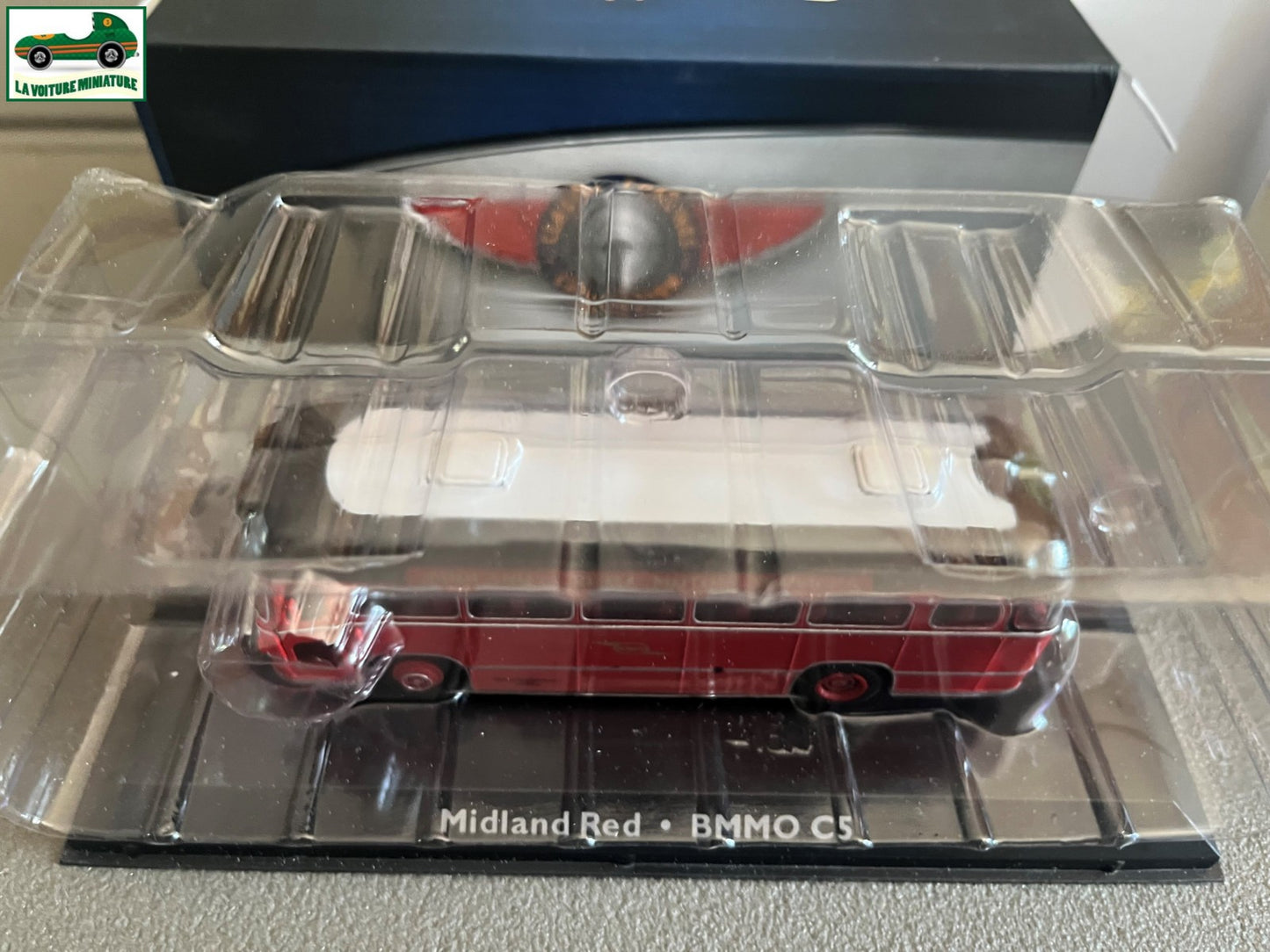 Voiture miniature Midland Red BMMO C5 Autobus Autocar Bus Atlas 1/72