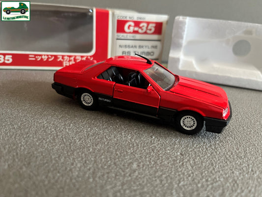 Ancienne Voiture Miniature Nissan Skyline RS Turbo Diapet G-35 Japan au 1/40