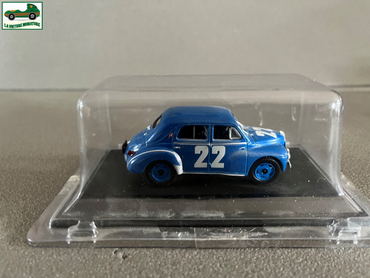 Voiture Miniature Renault 4CV Coupe des Alpes 1954 Eligor au 1/43