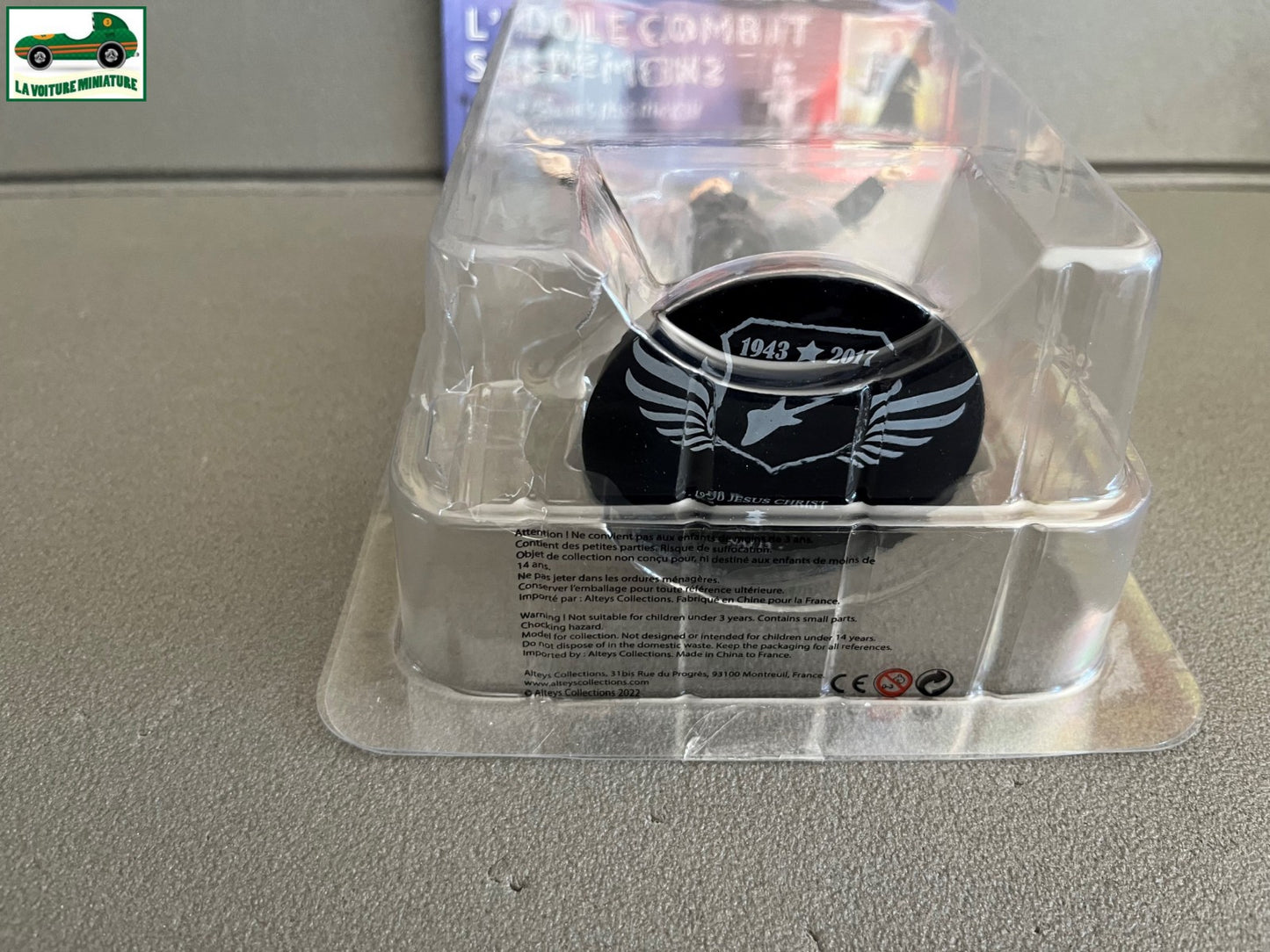 Figurine de Collection Johnny Hallyday + Livret N°15