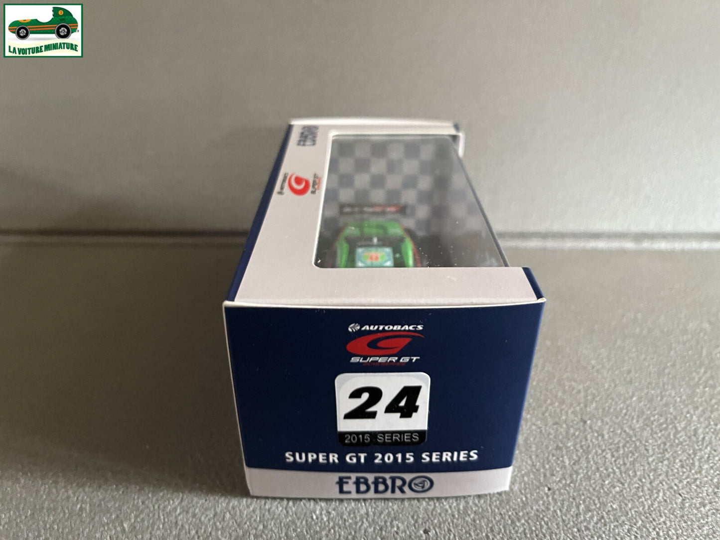 Voiture Miniature Nissan D'Station Advan GT-R Super GT500 2015 Ebbro 1/43
