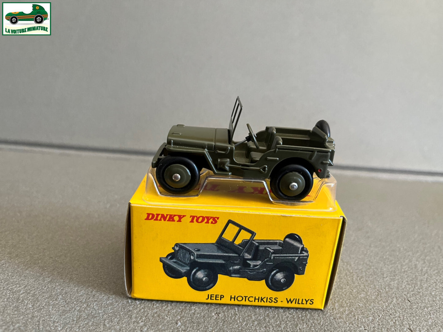 Voiture miniature Jeep Hotchkiss Willys 80B Dinky Toys Atlas