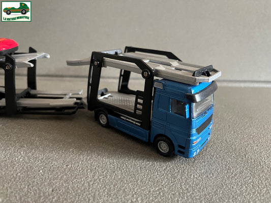 Miniature Camion Semi Remorque Porte Voiture China Echelle Type Majorette