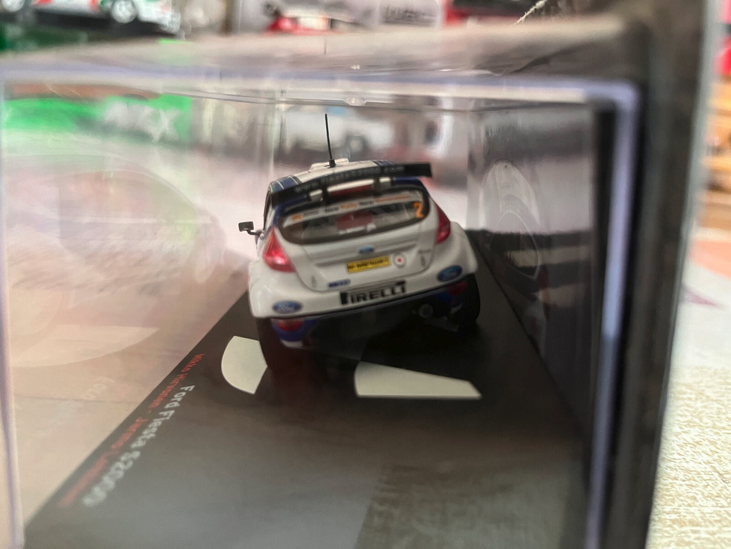Voiture miniature Ford Fiesta S2000 2010 Rallye Monte Carlo WRC au 1/43