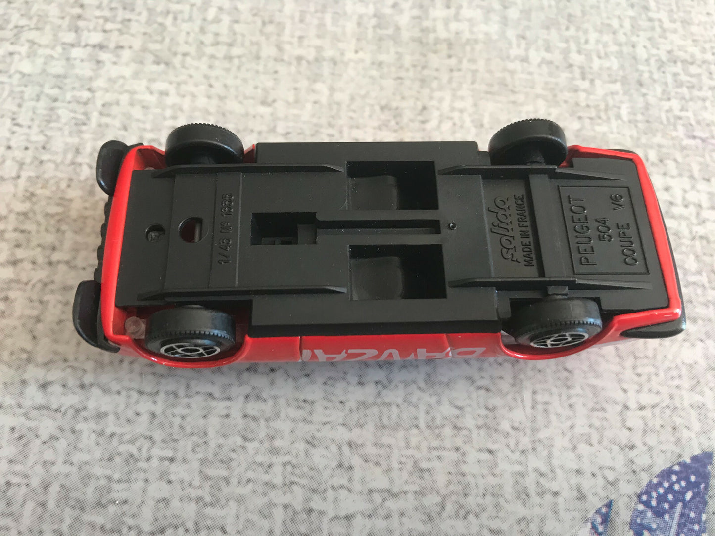 Voiture Miniature Peugeot 504 Banzai Solido France au 1/43