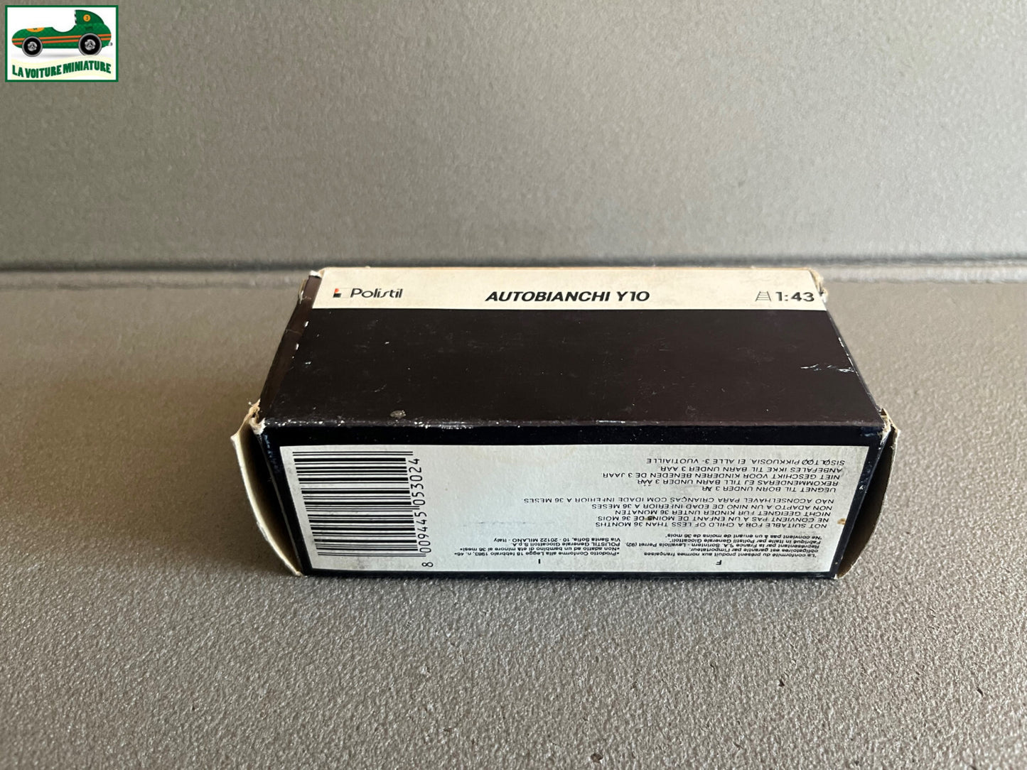 Ancienne Voiture miniature Autobianchi Y10 Polistil Italy au 1/43