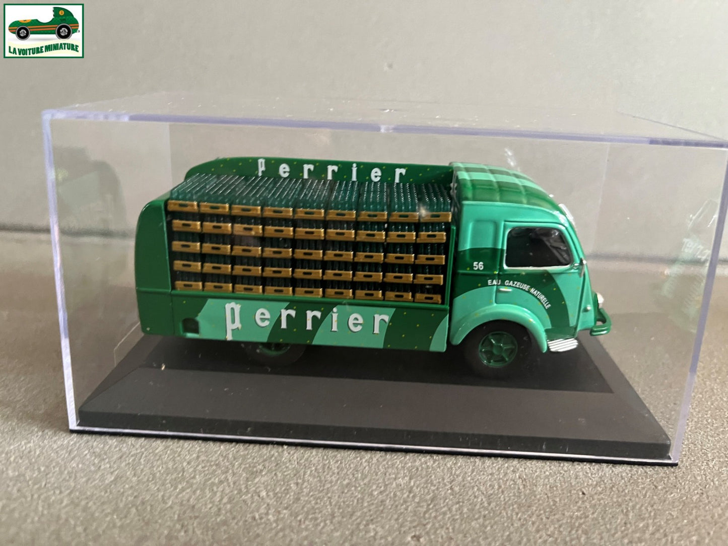 Voiture Miniature Camion Publicitaire Renault Galion Perrier au 1/43