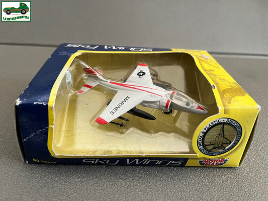 Avion miniature Militaire Sky Wings MotorMax AV-8B Harrier Marines
