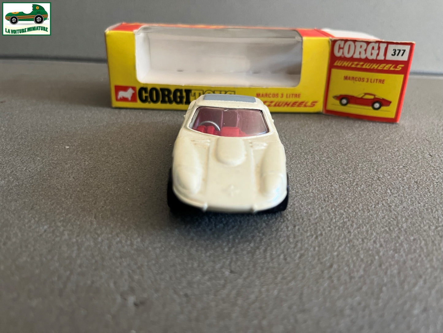 Ancienne Miniature Voiture Corgi Toys WhizzWheels Marcos 3 Litre GT Britain