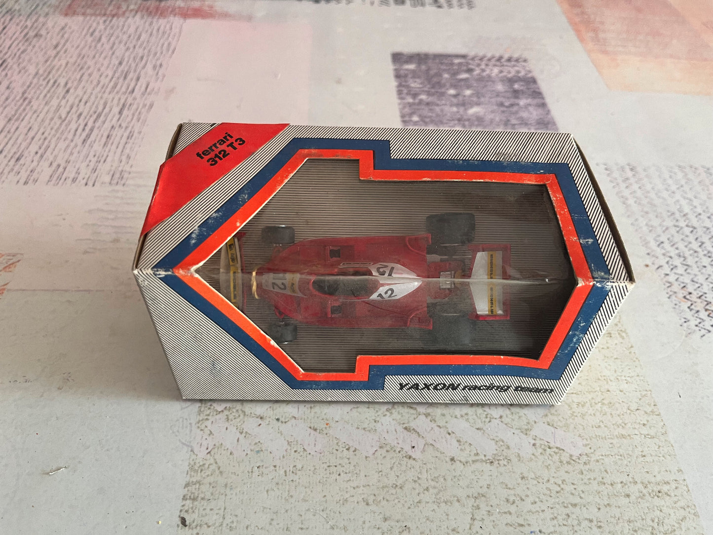 Voiture Miniature Formule 1 F1 Ferrari 312 T3 Yaxon Italy 1/43