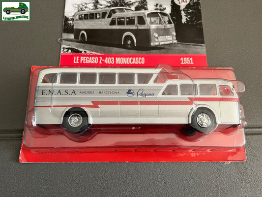 Voiture miniature Pegaso Z-403 Monocasco 1951 1/43 Autobus Autocars du Monde