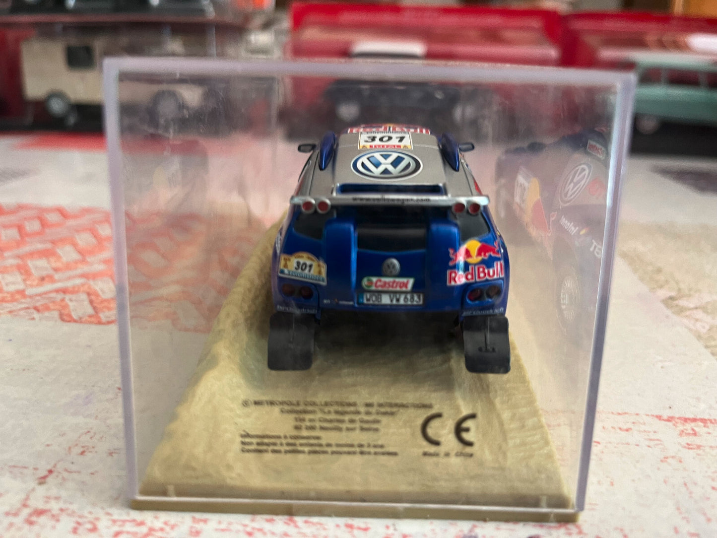 Voiture Miniature Volkswagen Race Touareg Dakar 2006 Norev M6 Collection au 1/43