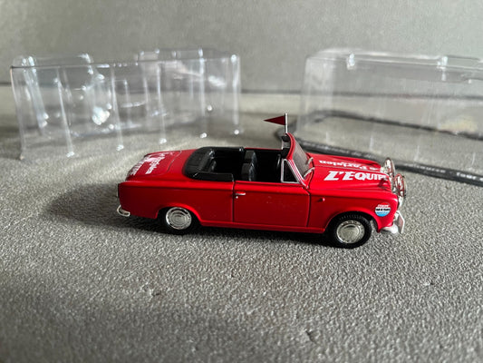 Voiture Miniature Peugeot 403 1960 Tour de France Vélo Norev au 1/43