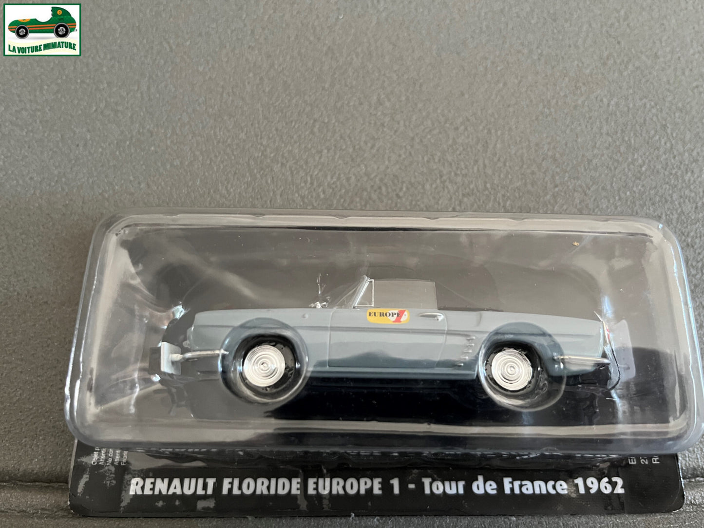 Voiture Miniature Renault Floride Europe 1 1962 Tour de France Vélo Norev 1/43