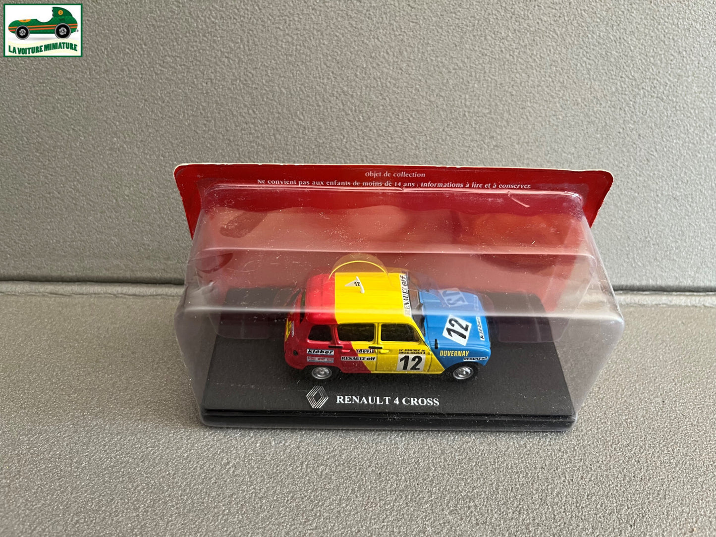 Voiture miniature Passion Renault 4 4L R4 Cross Hachette au 1/43