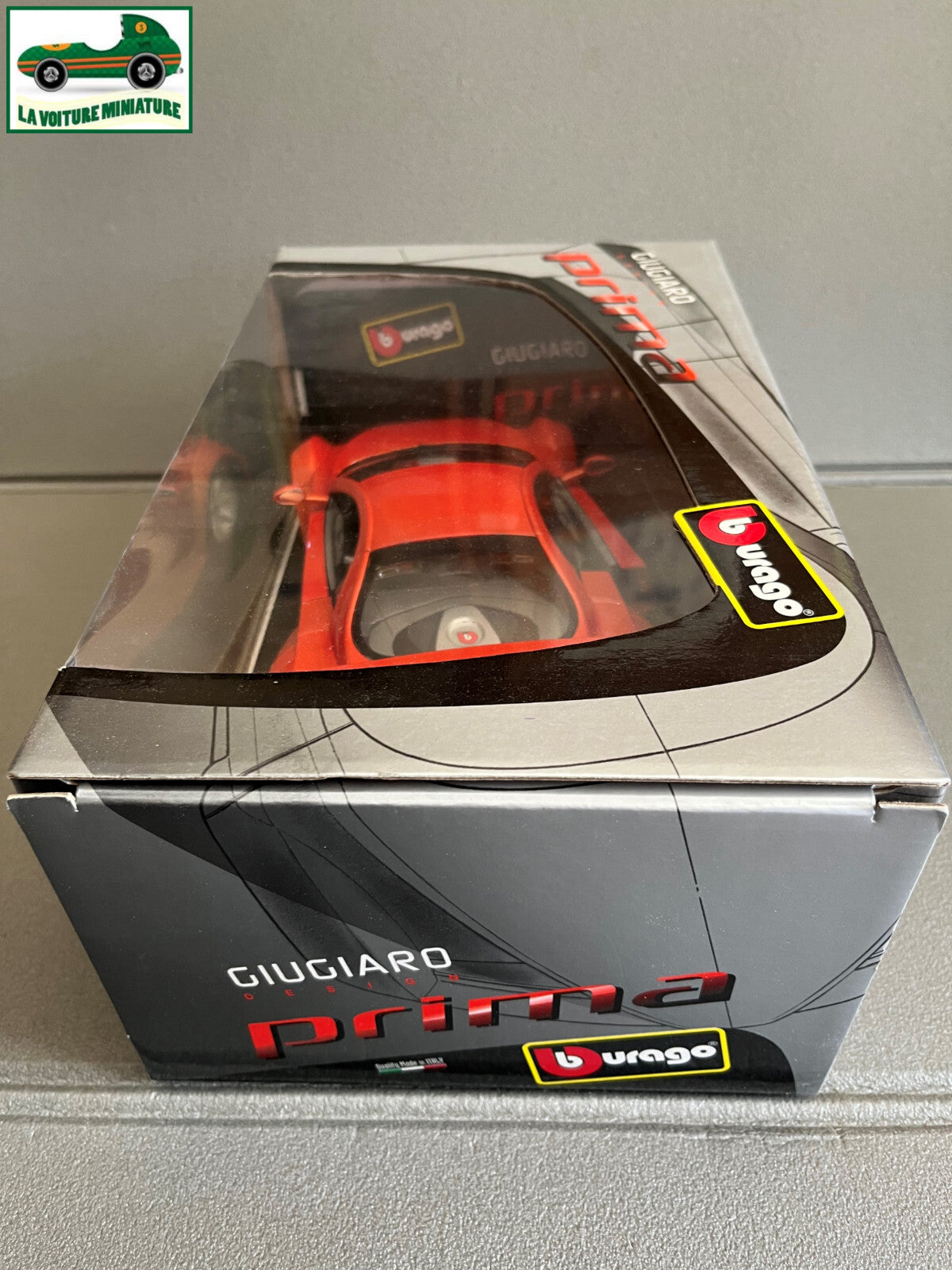 Voiture miniature Prima Giugiaro Burago au 1/18