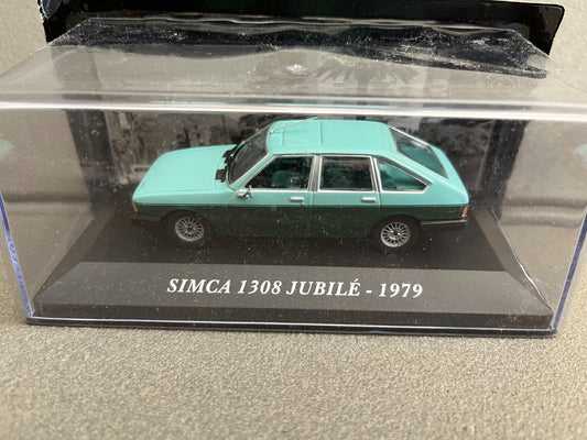 Voiture Miniature Simca 1308 Jubilé 1979 au 1/43