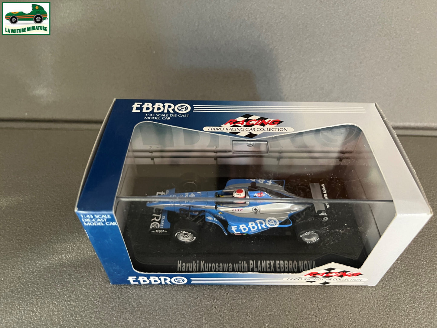 Voiture Miniature Formula Nippon Haruki Kurosawa Planex F1 Ebbro au 1/43