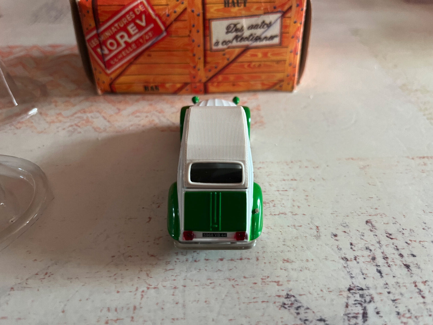 Voiture Miniature 2 CV Citroen 2cv Dolly 1985 Norev 1/43