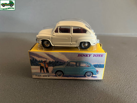 Voiture miniature Fiat 600 D Deagostini Dinky Toys Atlas au 1/43