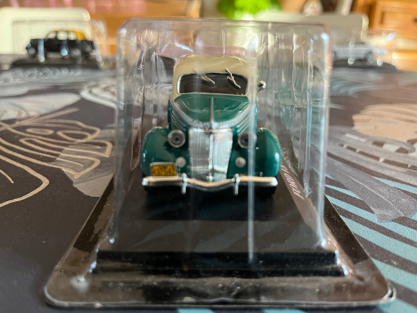 Voiture Miniature Ford V8 Chicago 1936 Taxi Du Monde au 1/43 Altaya