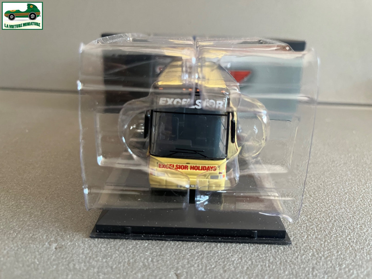 Voiture miniature Excelsior Holidays Plaxton Excalibur Autobus Bus Atlas 1/72