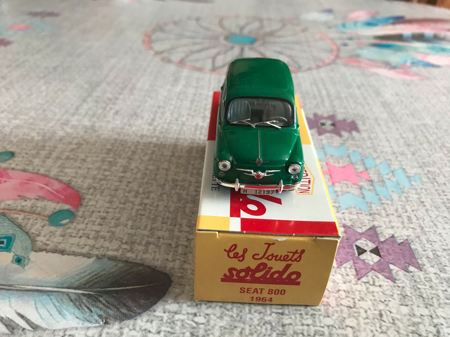 Voiture Miniature Seat 800 1964 Solido Hachette au 1/43