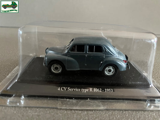 Voiture Miniature Renault 4CV 4 CV Service Type R 1062 1953 Eligor au 1/43