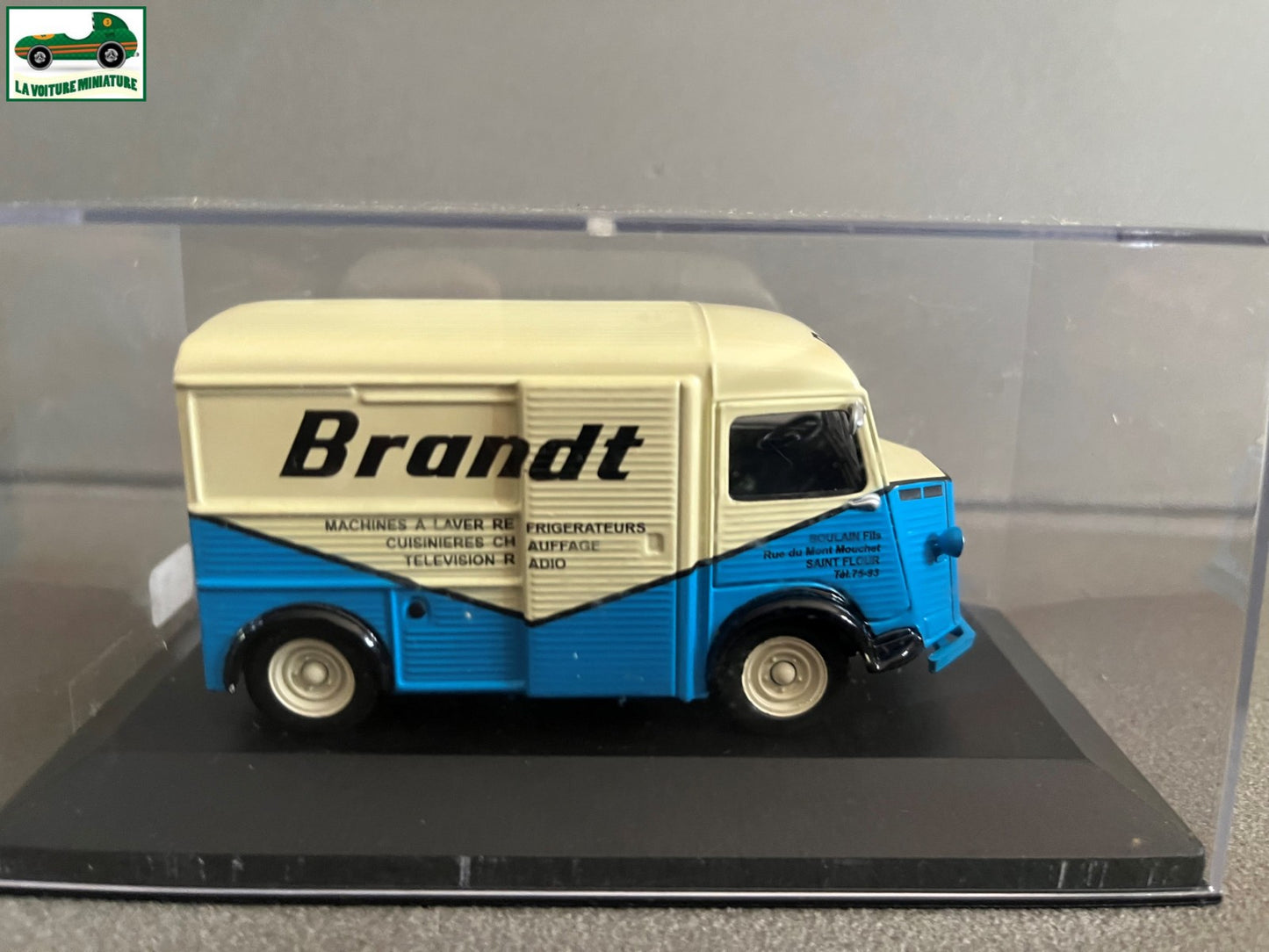 Voiture Miniature Camion Publicitaire Citroen Type H Brandt au 1/43